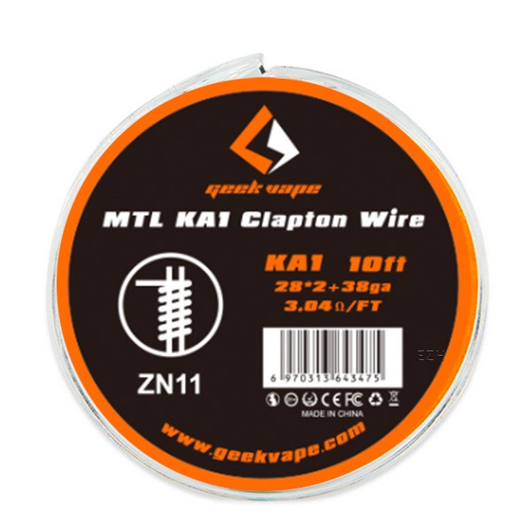 GeekVape 3 Meter KA1 MTL Clapton Wire (0,32mm*2+0,26mm) ZN11